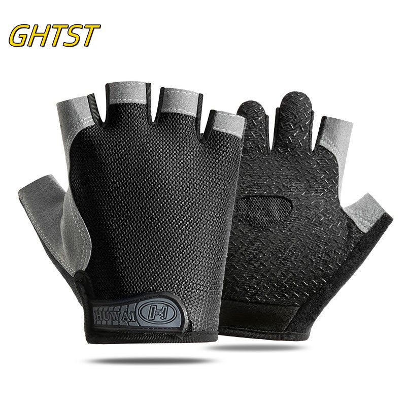 Women'S Exercise Accessories - Breathable Gym Gloves Cycling Half Finger
