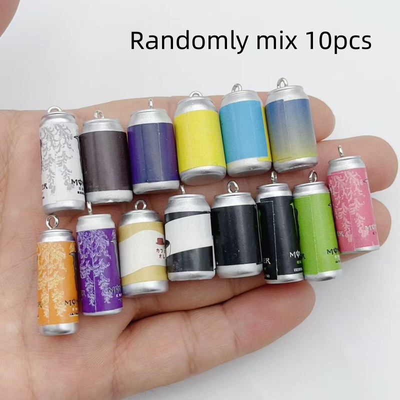 10Pcs Mini Simulation Beverage - Women'S Key Accessories 评论和价格