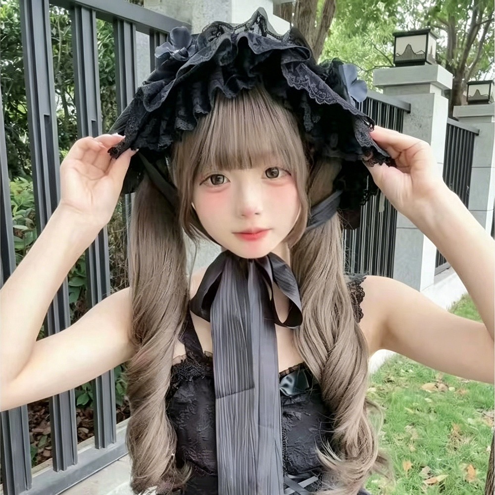 Gothic Lolita Straw Hat BNT Bl - Women'S Victorian Era Accessories 评论和价格