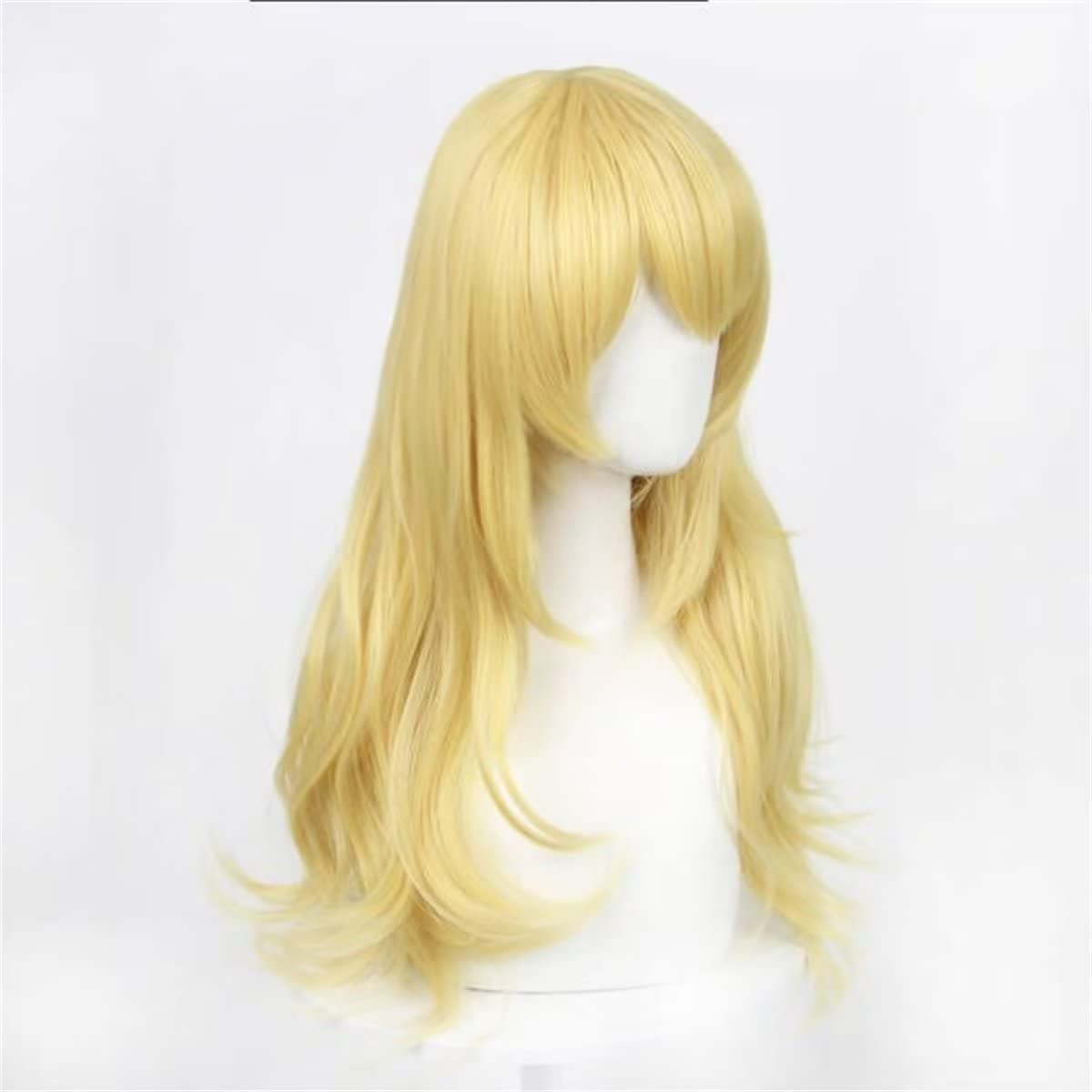 60cm Long Yellow Blonde Loose  - Women'S Yellow Accessories 评论和价格