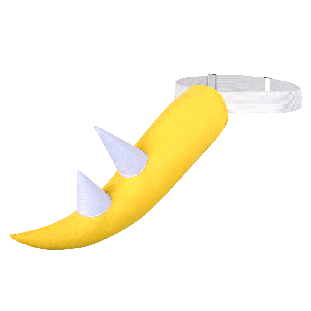 Bowser Jr Cosplay Yellow Tail  - Women'S Yellow Accessories 评论和价格