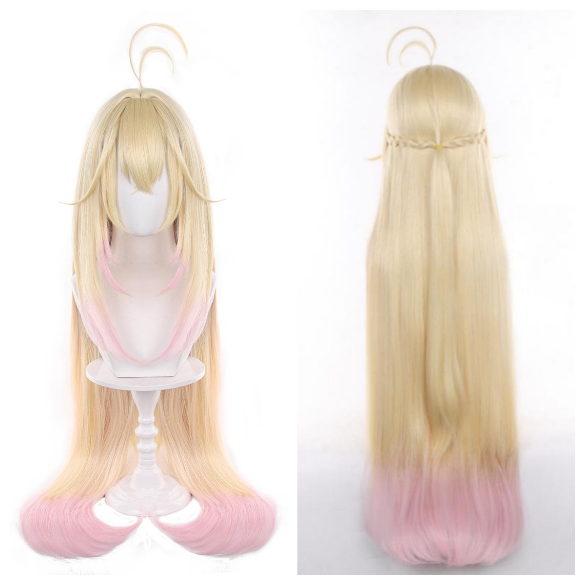 Moria Ruruka Cosplay Wig Anime - Women'S Yellow Accessories 评论和价格