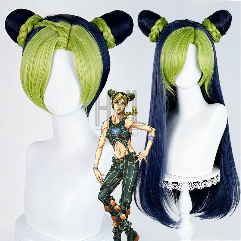 Anime JOJO Jolyne Cujoh Cospla - Women'S Yellow Accessories 评论和价格