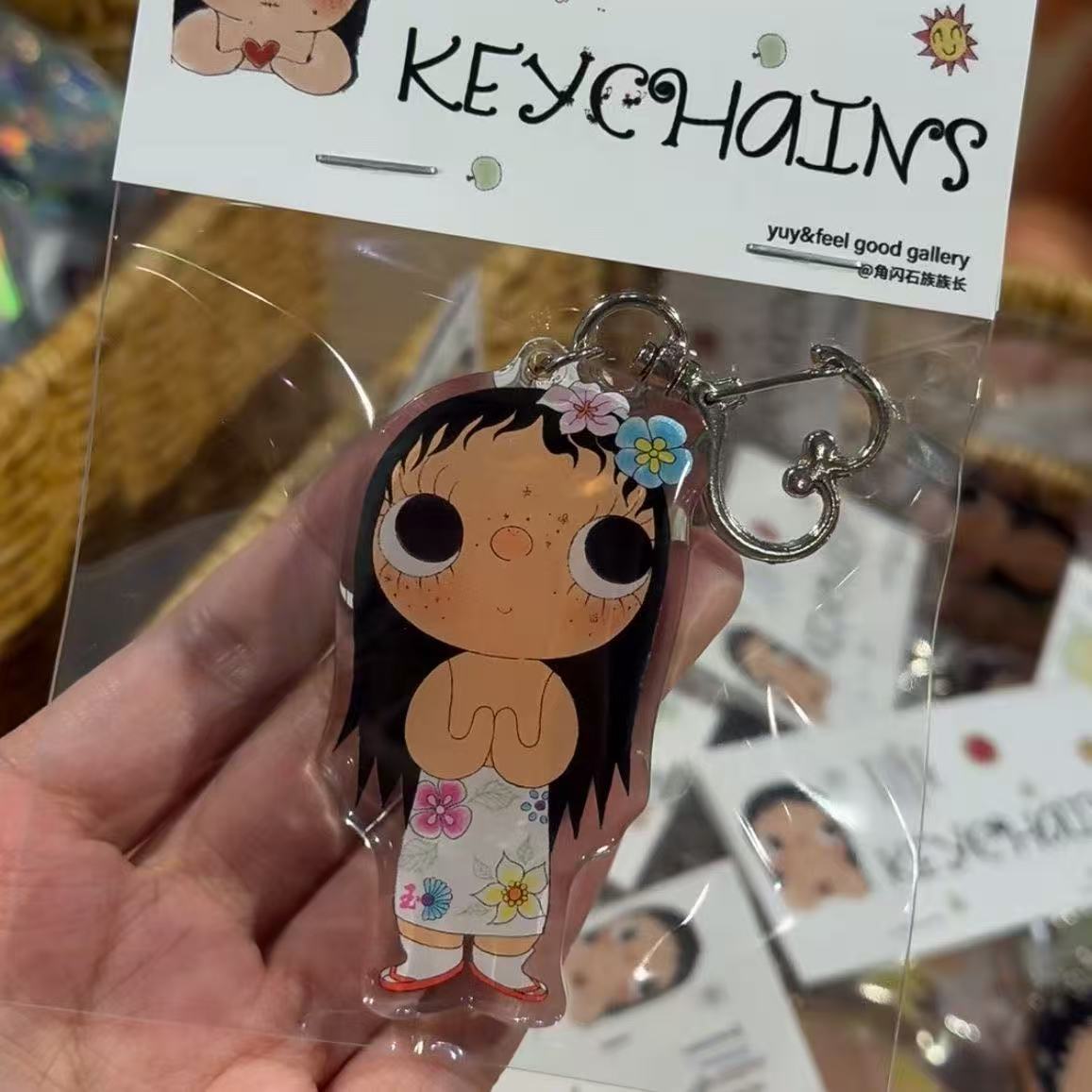 Yuy Is A Girl. Cute Cartoon Gi - Women'S Key Accessories 评论和价格