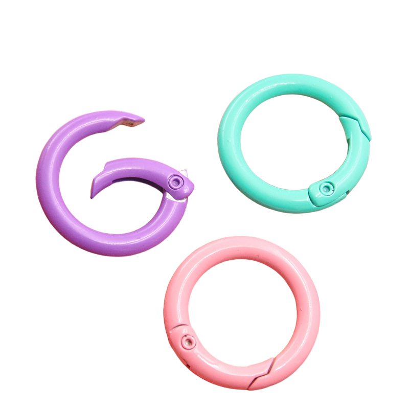 5-20pcs Colorful Spring O Ring - Women'S Key Accessories 评论和价格