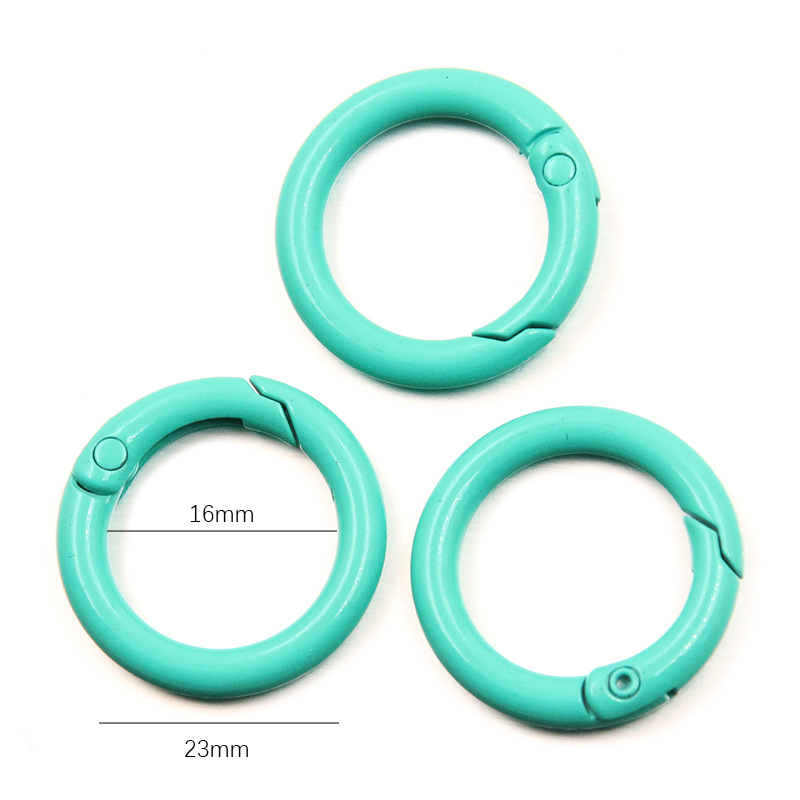 5-20pcs Colorful Spring O Ring - Women'S Key Accessories 评论和价格