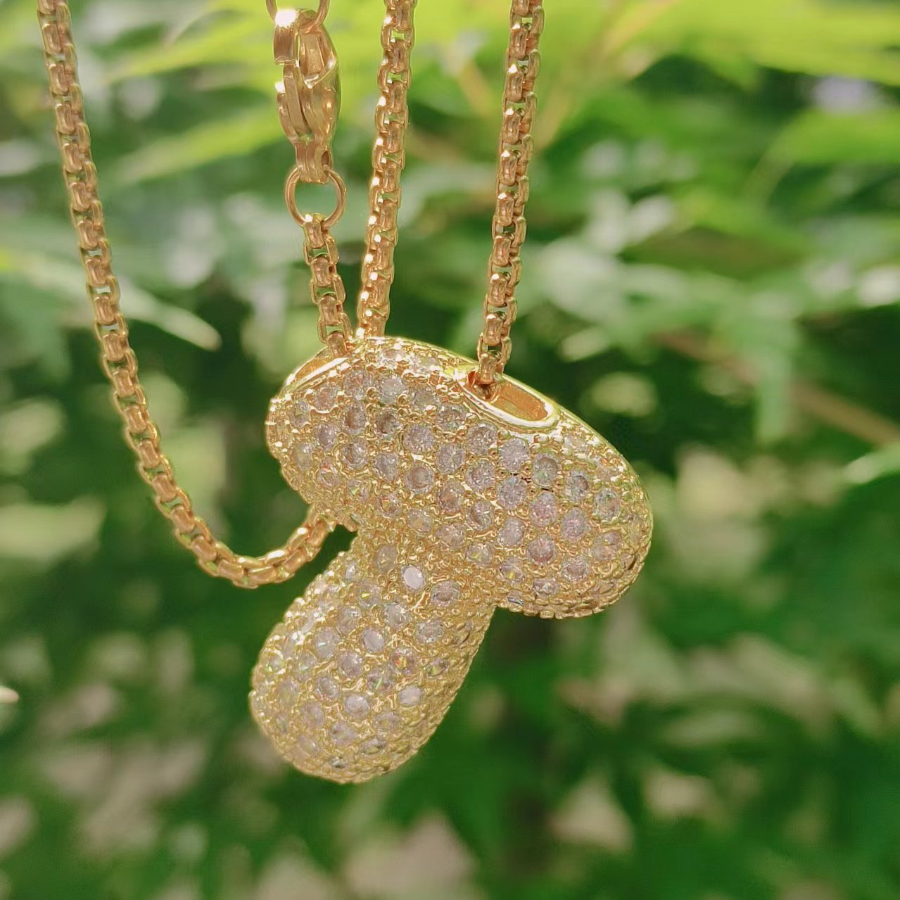 Luxury Cubic Zircon Balloon In - Charm Necklace Dainty 评论和价格