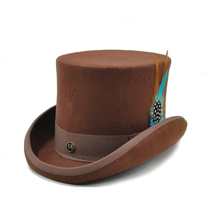 Classic Wool Felt President Ha - Women'S Victorian Era Accessories 评论和价格