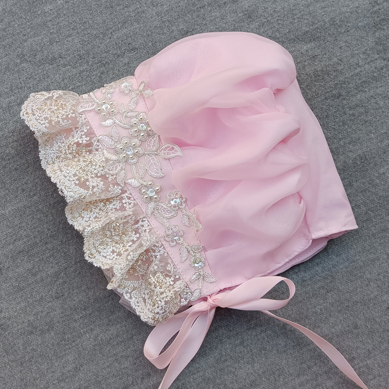 Victorian Bonnet Ruffles Villa - Women'S Victorian Era Accessories 评论和价格