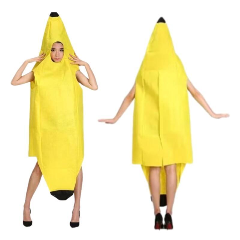 Adult Banana Costume Funny Fru - Women'S Yellow Accessories 评论和价格