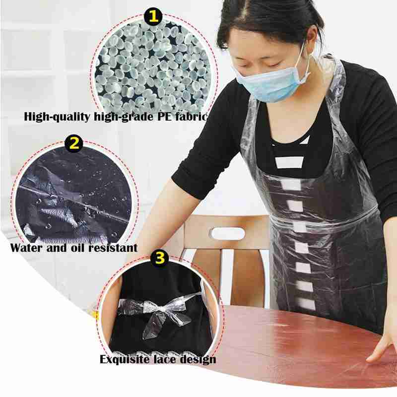 20PCS Disposable Kitchen Apron - Women Kitchen Accessories 评论和价格