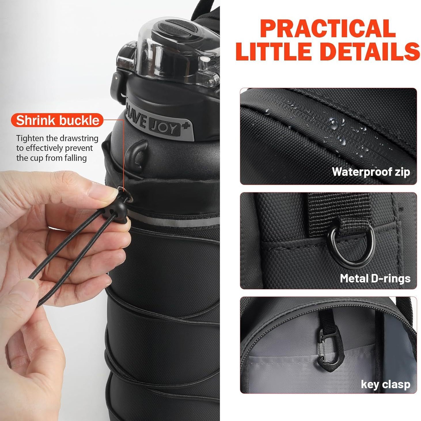Portable Magnetic Water Bottle - Women'S Exercise Accessories 评论和价格