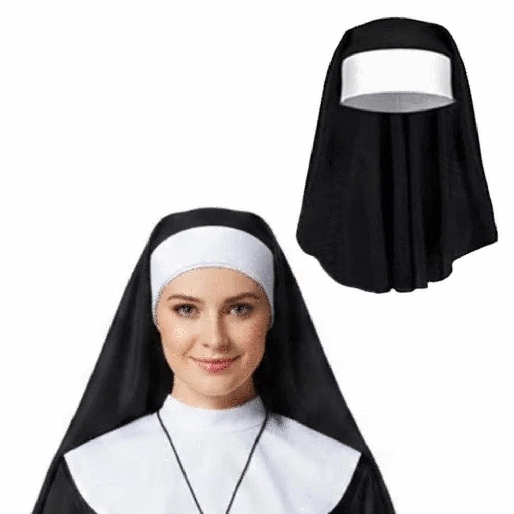 1/3Pcs Creative Nun Costume Se - Women'S Victorian Era Accessories 评论和价格