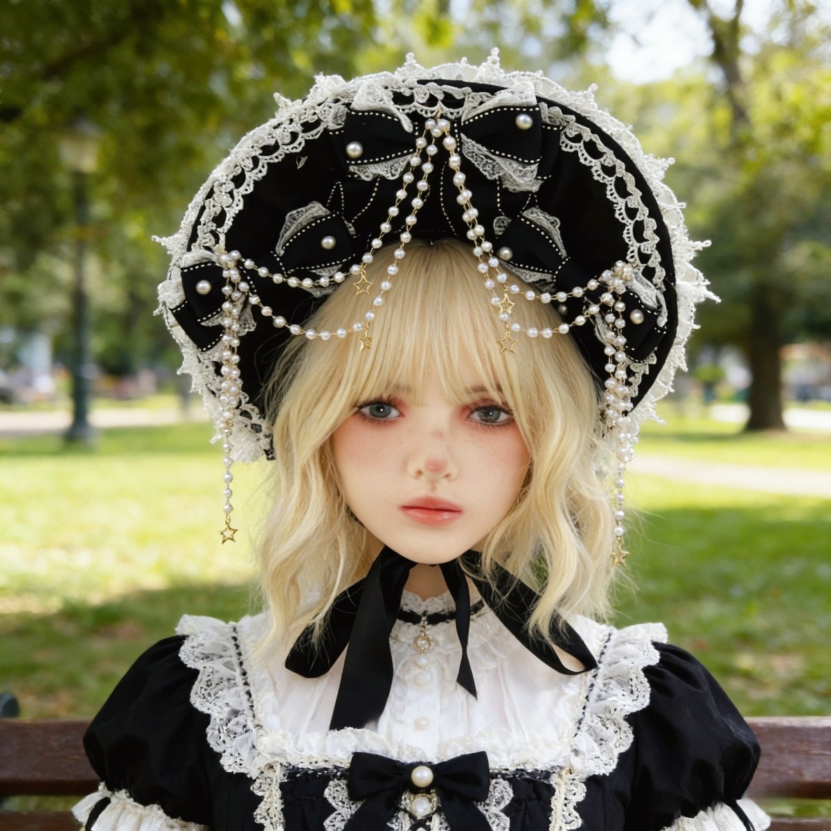 Womens Victorian Bonnet Hat Re - Women'S Victorian Era Accessories 评论和价格